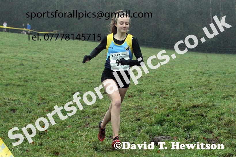 Womens under-17s and under-20s, NECAA Junior Cross Country Relays, Thornley Farm, Peterlee, Saturday, December 12th. Photo: David T. Hewitson/Sports for All Pics